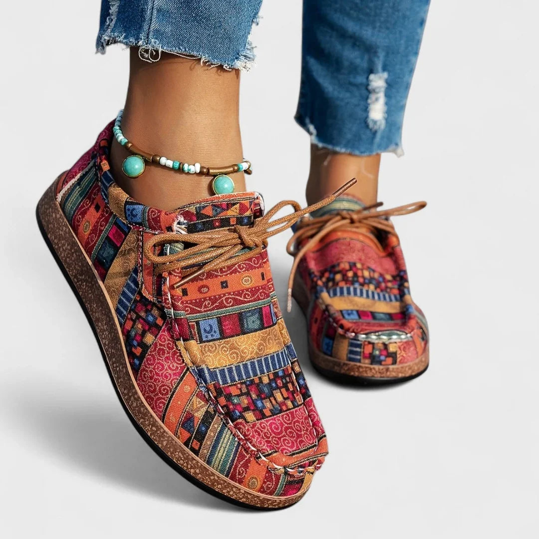 Rebecca | Comfortable Patterned Sneakers