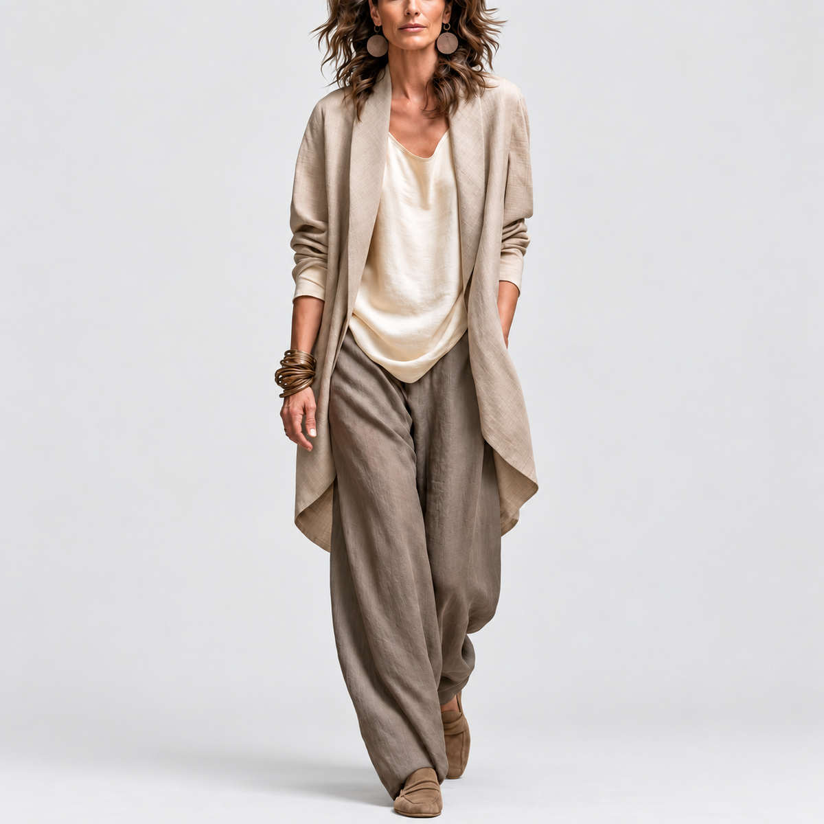 Simone | Layered Wide-Leg Set
