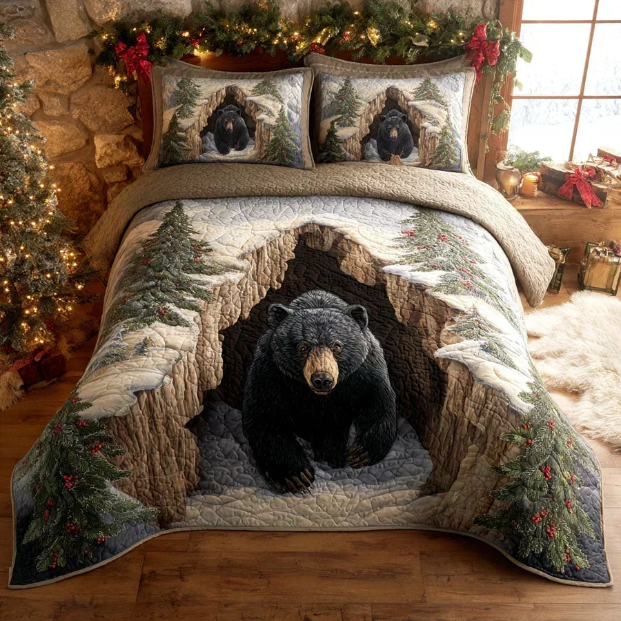 3-Piece Quilted Bedding Set – Vacation Retreat