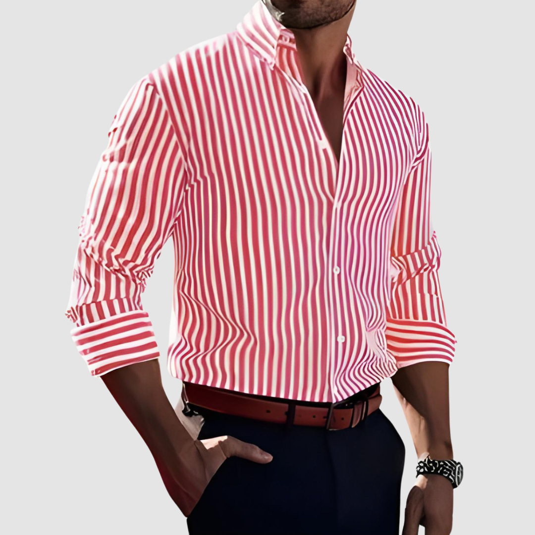 Nate™ Elegant Striped Shirt