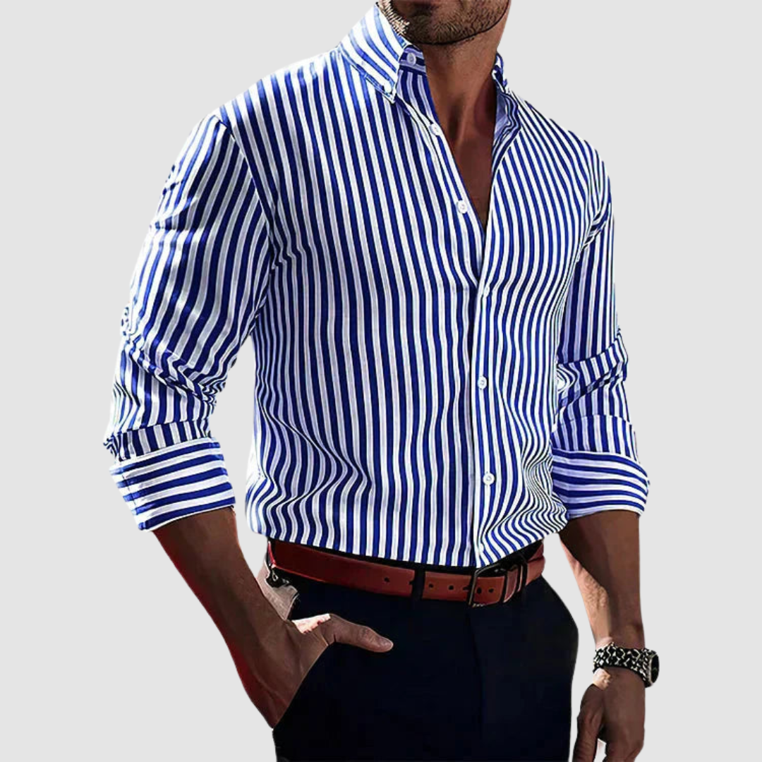 Nate™ Elegant Striped Shirt