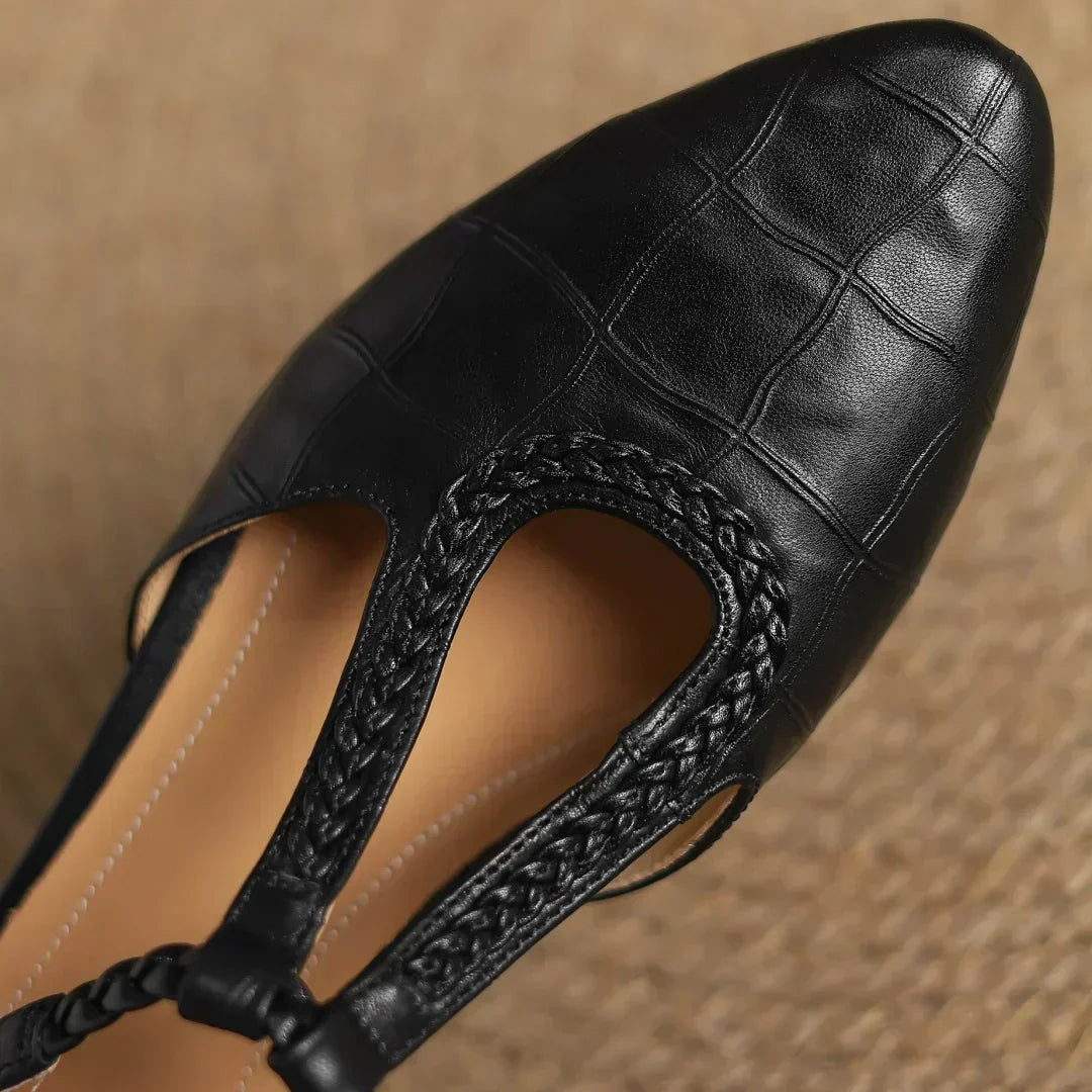 Real Leather Mary Janes