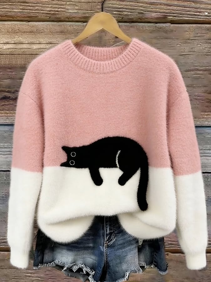 LUNA™ | Soft Oversized Cat Sweater
