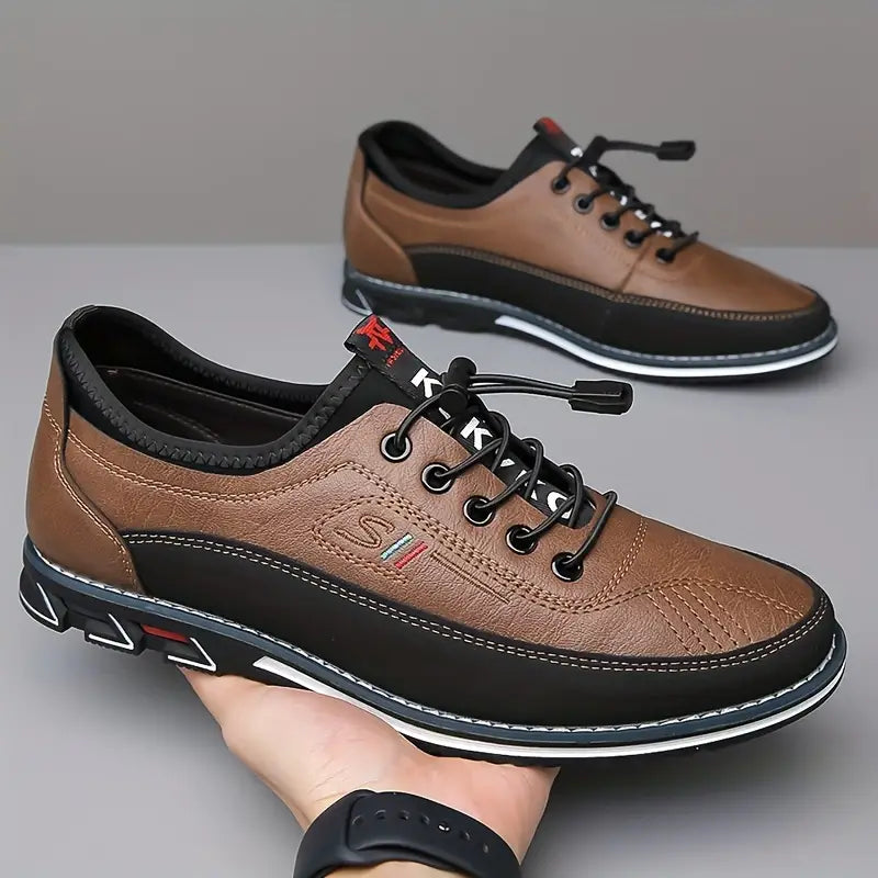 CORVANI | CHAUSSURES OXFORD EN CUIR ARTISANAL ALEXIAN HOMME