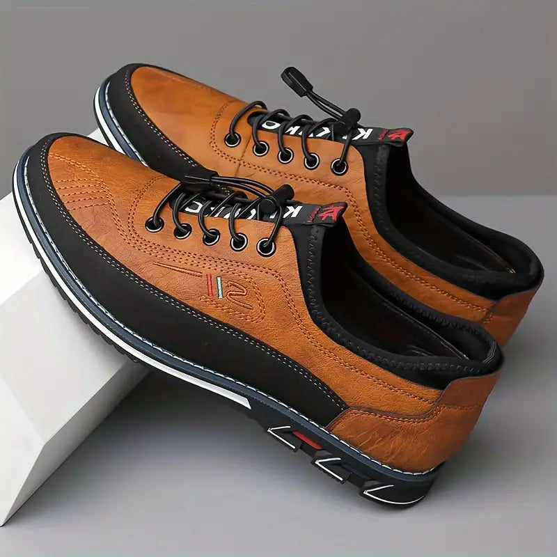 CORVANI | CHAUSSURES OXFORD EN CUIR ARTISANAL ALEXIAN HOMME
