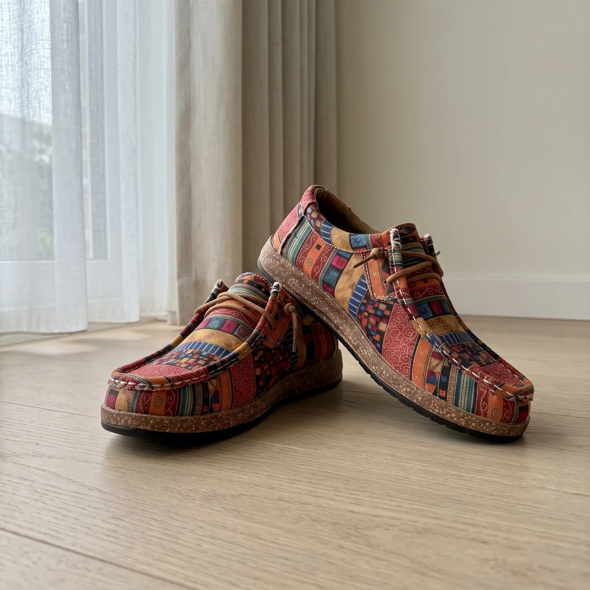 Rebecca | Comfortable Patterned Sneakers